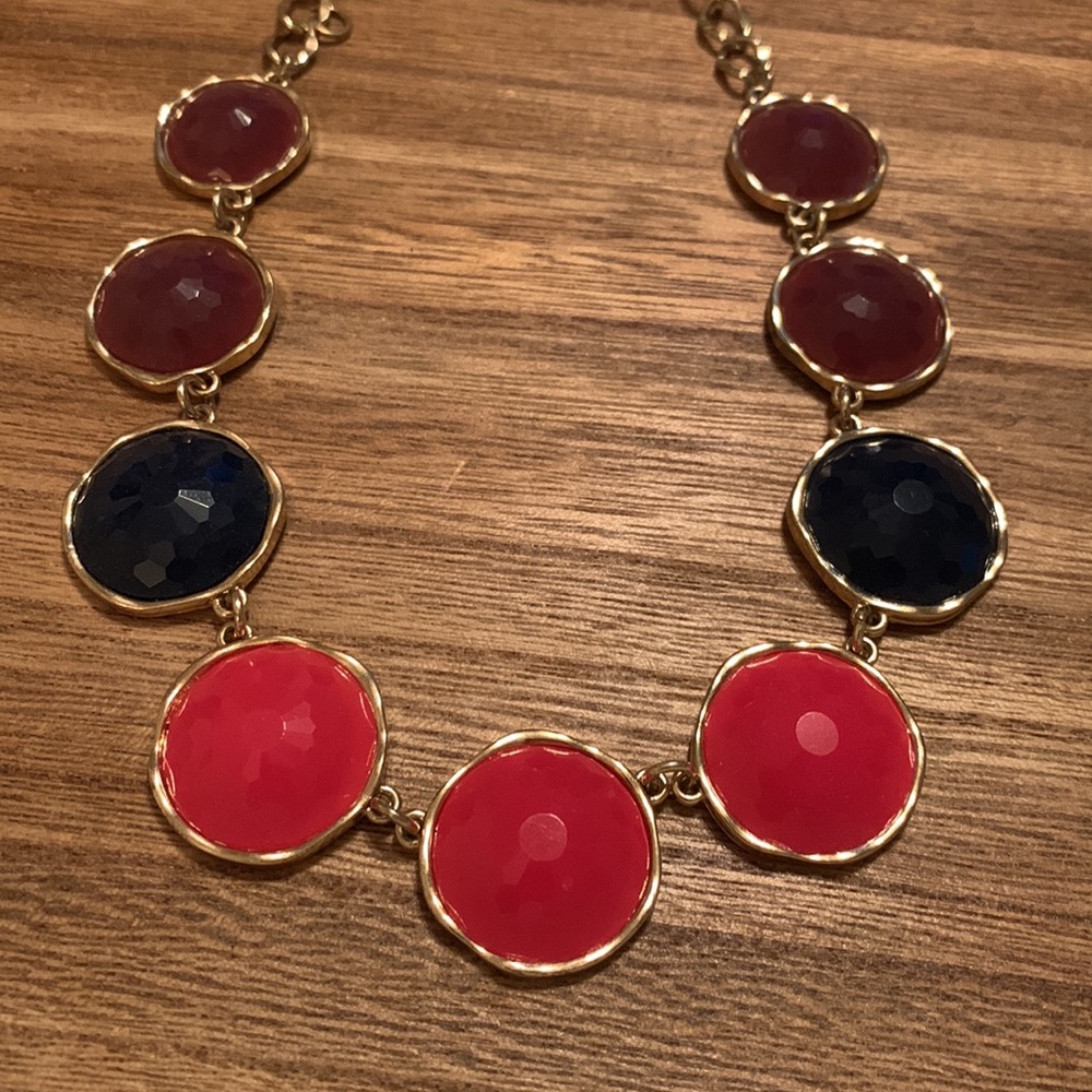 Colorful statement necklace - Picture 2 of 4